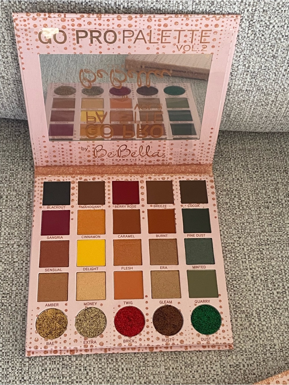 BeBella Go Pro Palette Vol 2 Eyeshadow Palette